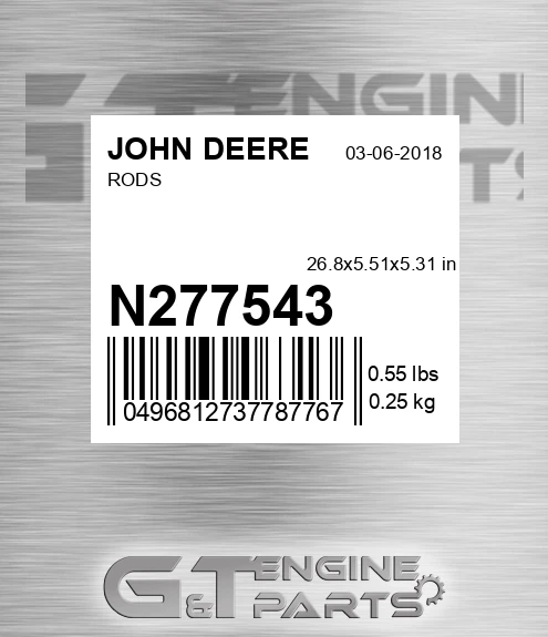 N277543 Rods for JOHN DEERE