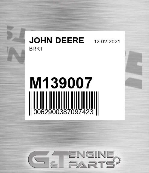 M139007 Brkt for JOHN DEERE