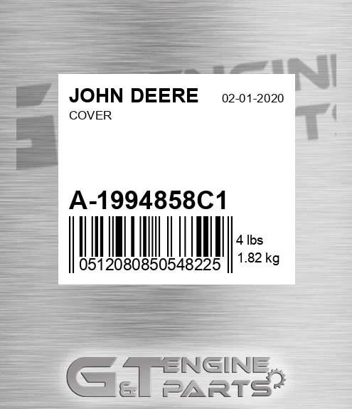 A-1994858C1 Cover for JOHN DEERE