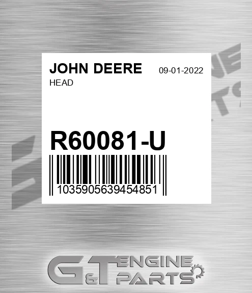 R60081-U Head for JOHN DEERE