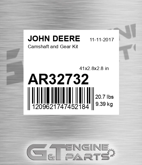 AR32732 Camshaft And Gear Kit for JOHN DEERE