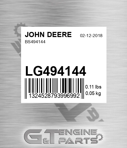LG494144 Bs494144 for JOHN DEERE