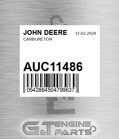 AUC11486 Carburetor for JOHN DEERE