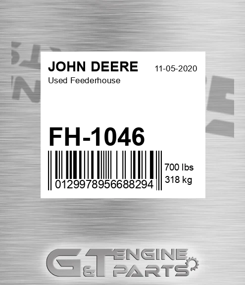 FH-1046 Used Feederhouse for JOHN DEERE