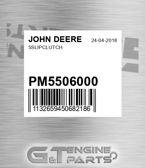 PM550-6000 5slipclutch for JOHN DEERE