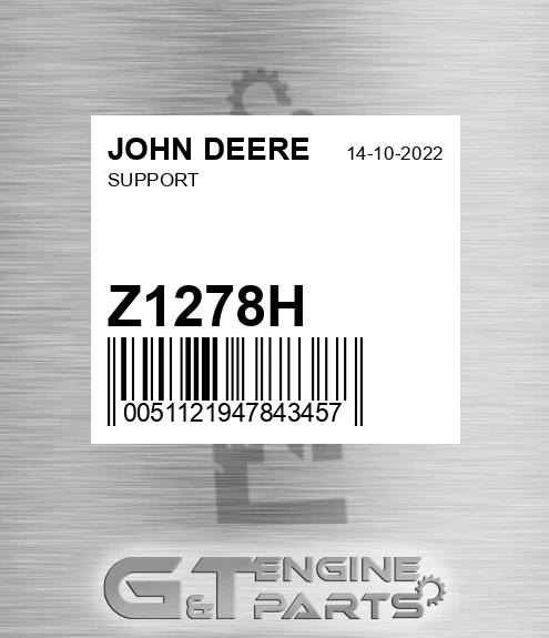 Z1278H Support for JOHN DEERE