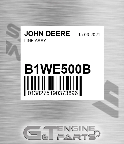 B1WE500B Line Assy for JOHN DEERE