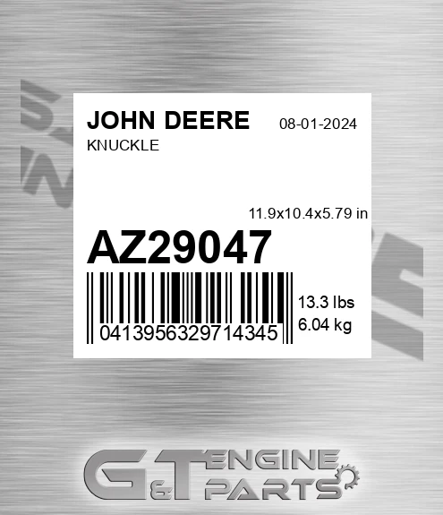 AZ29047 Knuckle for JOHN DEERE