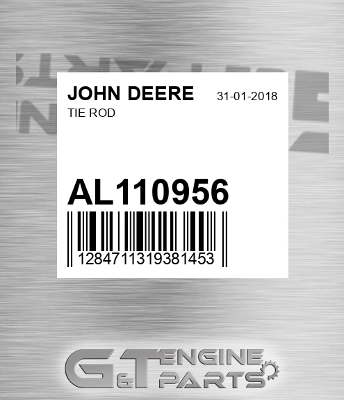 AL110956 Tie Rod for JOHN DEERE