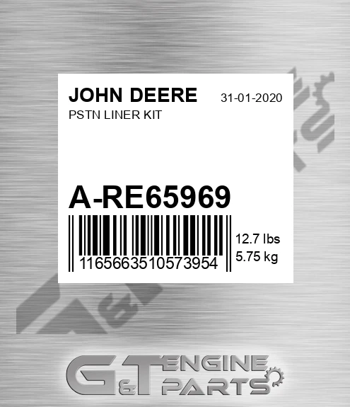 A-RE65969 Pstn Liner Kit for JOHN DEERE