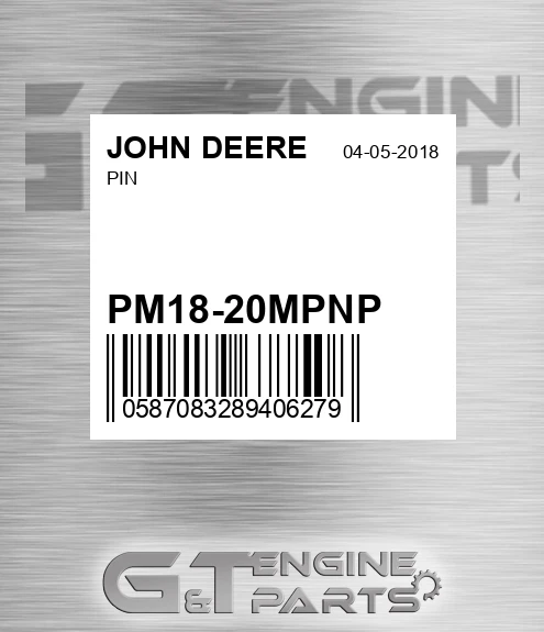 PM18-20MPNP JOHN DEERE Pin