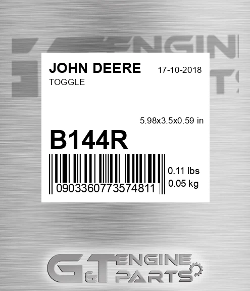 B144R Toggle for JOHN DEERE
