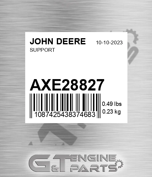 AXE28827 Support for JOHN DEERE