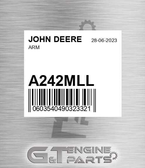 A242MLL JOHN DEERE Arm