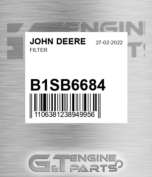 B1SB6684 Filter
