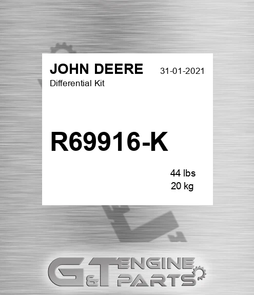 R69916-K Differential Kit for JOHN DEERE