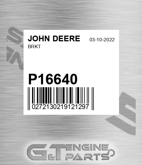 P16640 JOHN DEERE Brkt
