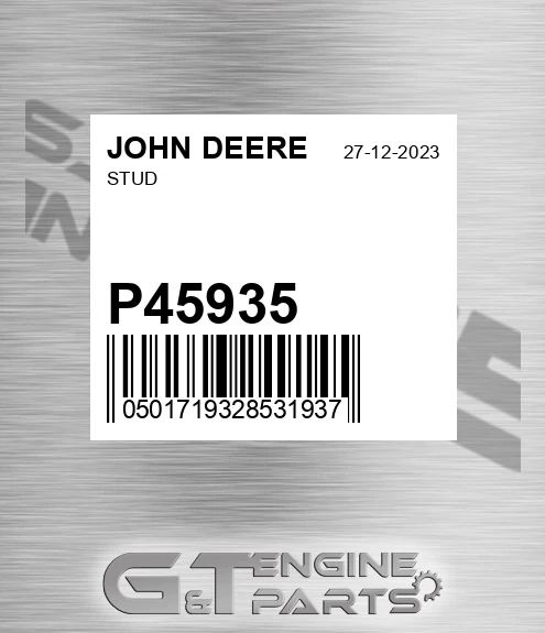 P45935 Stud for JOHN DEERE