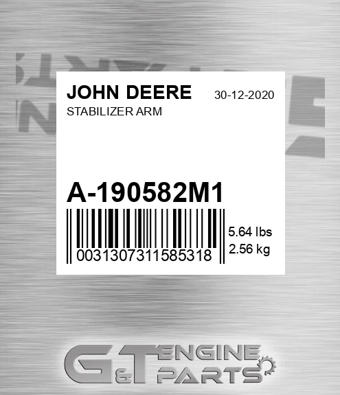A-190582M1 Stabilizer Arm for JOHN DEERE