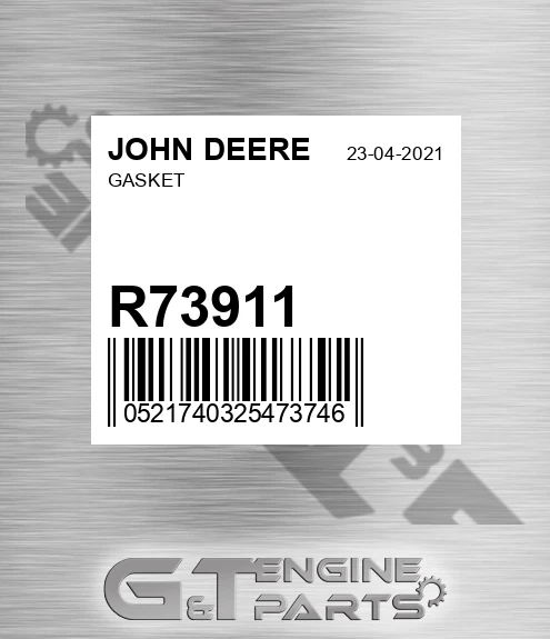 R73911 Gasket for JOHN DEERE