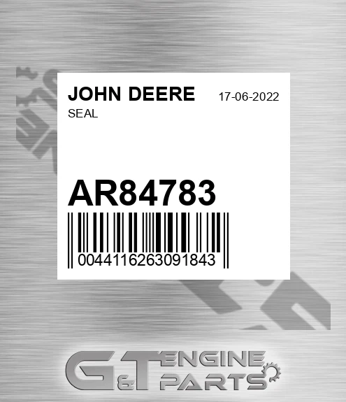AR84783 Seal for JOHN DEERE
