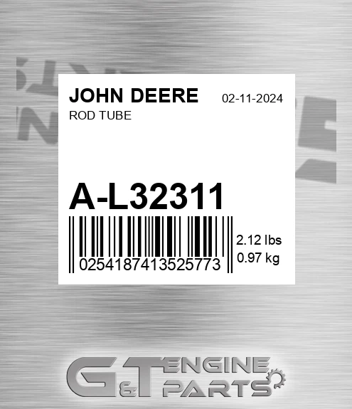 A-L32311 Rod Tube for JOHN DEERE