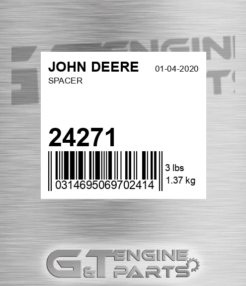 24271 JOHN DEERE Spacer