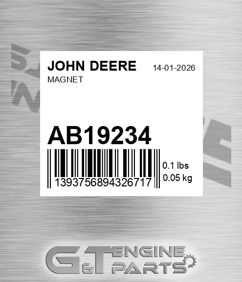 AB19234 Magnet for JOHN DEERE