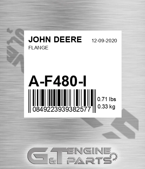 A-F480-I Flange for JOHN DEERE