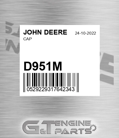 D951M JOHN DEERE Cap