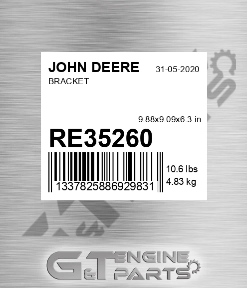 RE35260 Bracket for JOHN DEERE