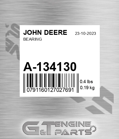 A-134130 Bearing for JOHN DEERE