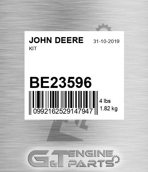 BE23596 Kit for JOHN DEERE