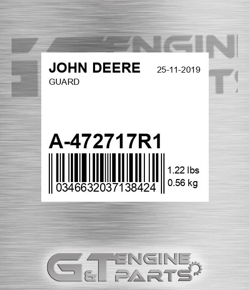 A-472717R1 Guard for JOHN DEERE