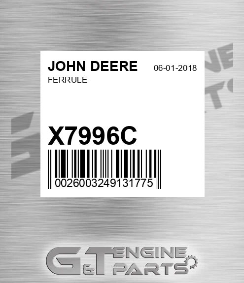 X7996C Ferrule for JOHN DEERE
