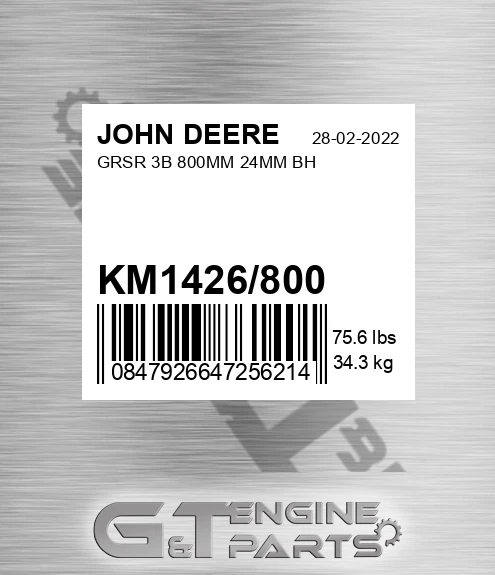 KM1426/800 Grsr 3b 800mm 24mm Bh