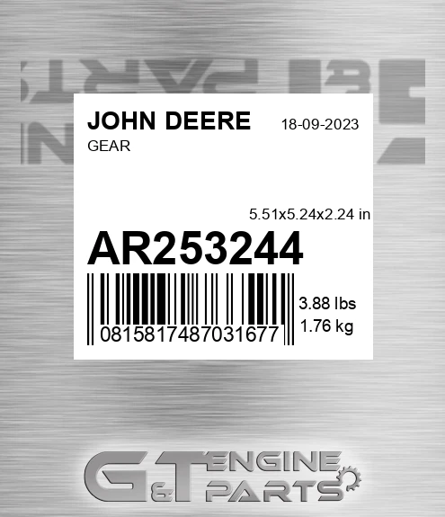 AR253244 Gear