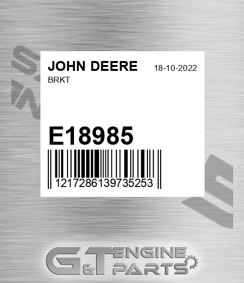 E18985 JOHN DEERE Brkt