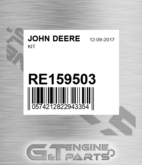 RE159503 Kit for JOHN DEERE