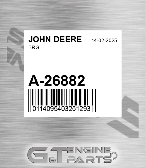 A-26882 Brg for JOHN DEERE