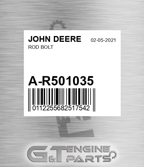 A-R501035 Rod Bolt for JOHN DEERE