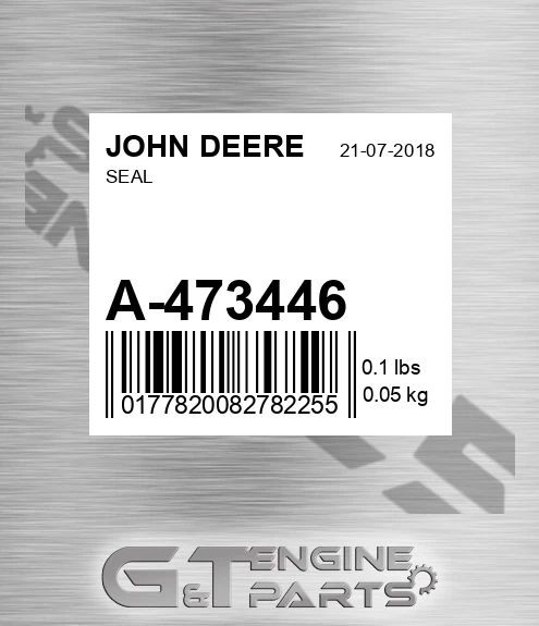 A-473446 Seal for JOHN DEERE