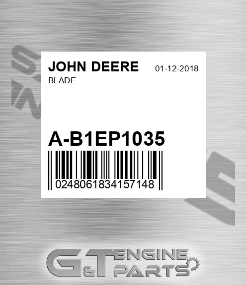 A-B1EP1035 Blade for JOHN DEERE