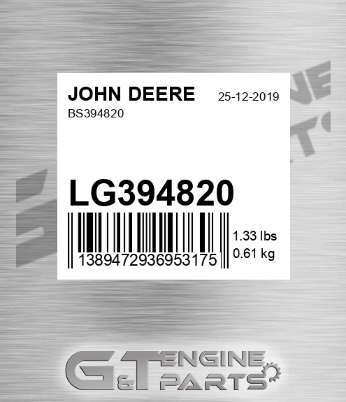 LG394820 Bs394820 for JOHN DEERE