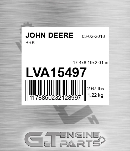 LVA15497 Brkt