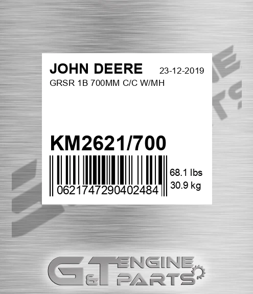 KM2621/700 Grsr 1b 700mm C/c W/mh