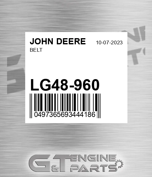 LG48-960 Belt for JOHN DEERE