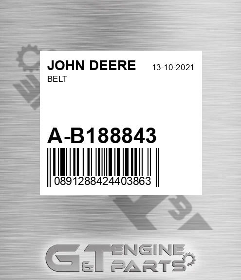 A-B188843 Belt for JOHN DEERE