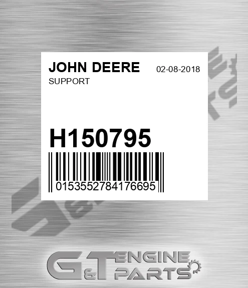 H150795 Support for JOHN DEERE