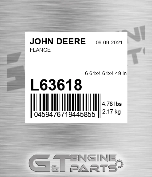L63618 Flange for JOHN DEERE